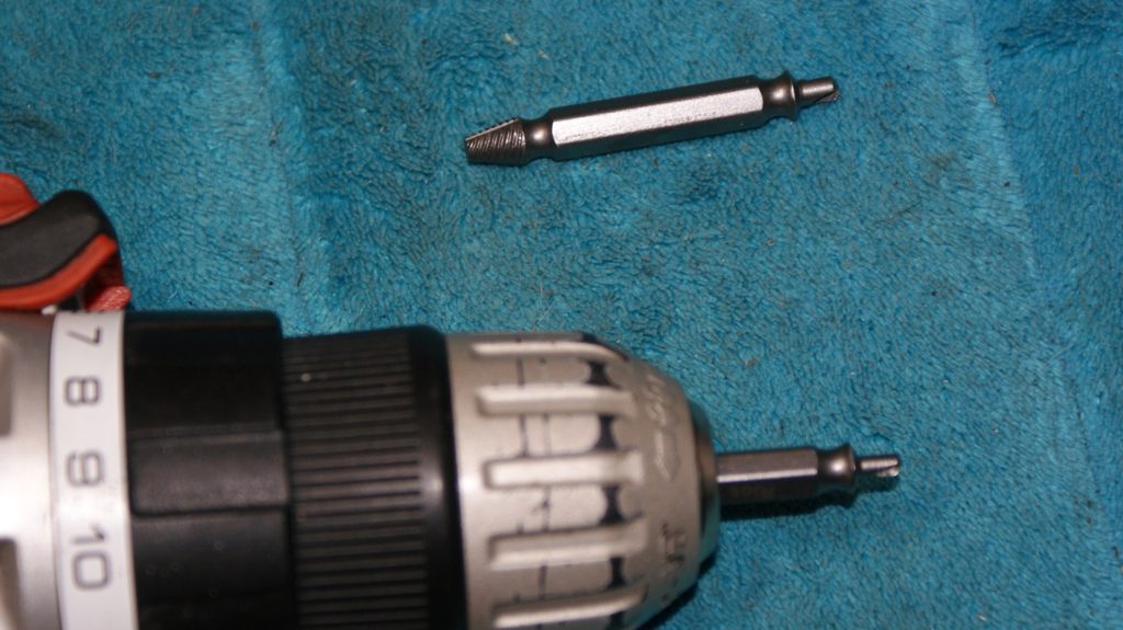 extractor bits - reverse drill bit - Left-hand drill bit to remove small screws on RC car