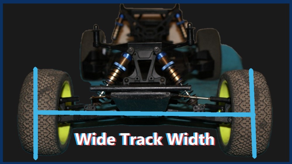 kyosho scr with a wide track width