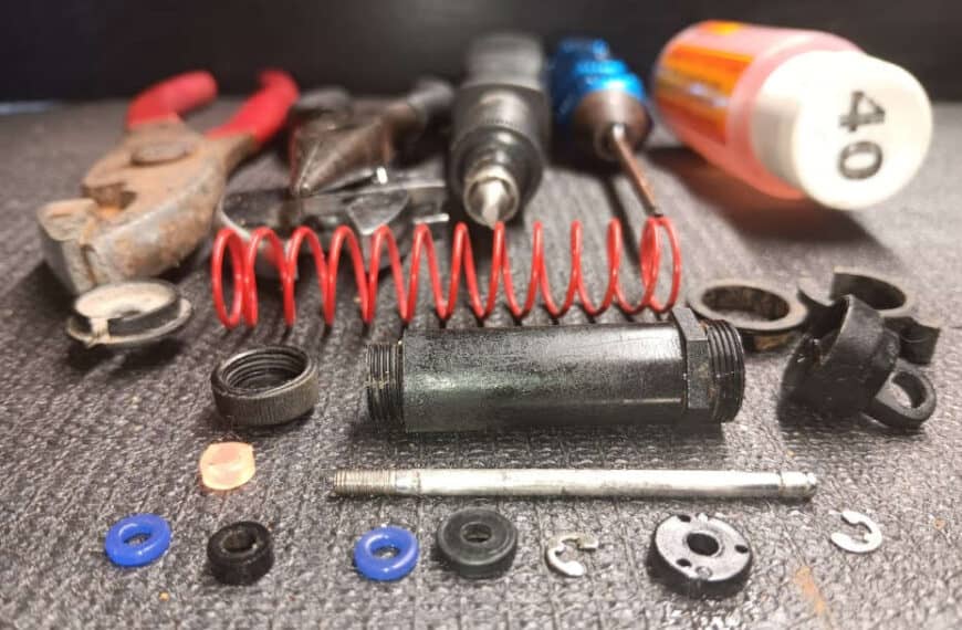 every thing you need to replace shock on traxxas 2wd stampede