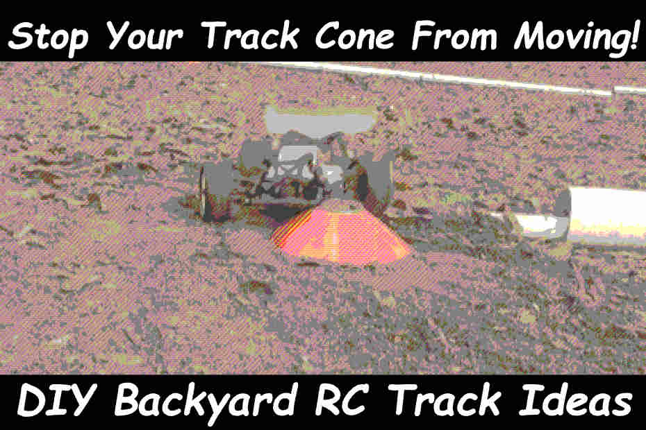 Secure Your RC Racing Cones with Soda Cans